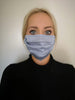 Atmungsaktive Munschutzmaske, Atemschutzmaske ; Blau - Unisex, waschbar, wiederverwendbar