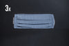 Atmungsaktive Munschutzmaske, Atemschutzmaske ; Blau - Unisex, waschbar, wiederverwendbar