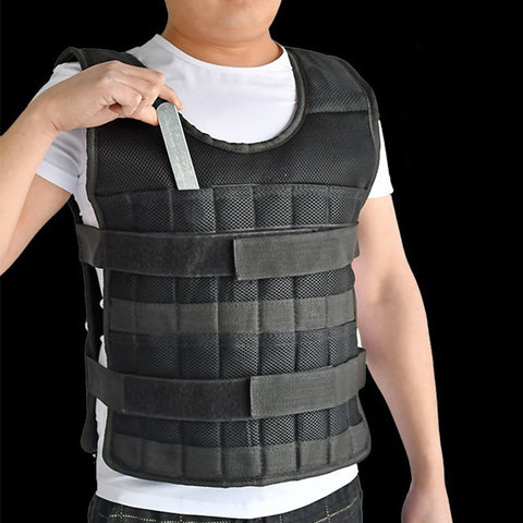 5kg 20kg 60kg Weightvest Gewichtsweste, freies Training , Schwarz & Blau