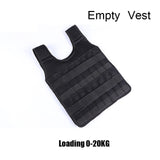 5kg 20kg 60kg Weightvest Gewichtsweste, freies Training , Schwarz & Blau