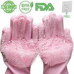 Silikon Geschirrspül Handschuhe - Handschuhe als Schwammersatz - Küche, Reinigung, Hansdschuhe, Schwamm, Ofen