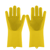 Silikon Geschirrspül Handschuhe - Handschuhe als Schwammersatz - Küche, Reinigung, Hansdschuhe, Schwamm, Ofen