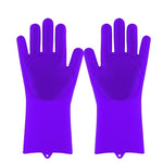 Silikon Geschirrspül Handschuhe - Handschuhe als Schwammersatz - Küche, Reinigung, Hansdschuhe, Schwamm, Ofen