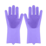 Silikon Geschirrspül Handschuhe - Handschuhe als Schwammersatz - Küche, Reinigung, Hansdschuhe, Schwamm, Ofen