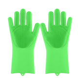 Silikon Geschirrspül Handschuhe - Handschuhe als Schwammersatz - Küche, Reinigung, Hansdschuhe, Schwamm, Ofen
