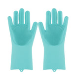 Silikon Geschirrspül Handschuhe - Handschuhe als Schwammersatz - Küche, Reinigung, Hansdschuhe, Schwamm, Ofen