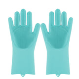 Silikon Geschirrspül Handschuhe - Handschuhe als Schwammersatz - Küche, Reinigung, Hansdschuhe, Schwamm, Ofen
